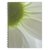 Carnet Pétales de marguerite blanche (Devant)