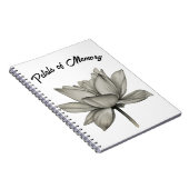 Carnet Pétales de mémoire (Côté Droit)