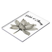 Carnet Pétales de mémoire (Côté gauche)