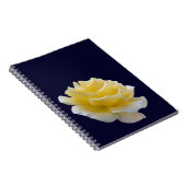 Carnet Pétales de rose jaune (Côté Droit)