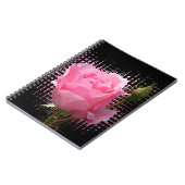 Carnet Pétales roses (Côté gauche)