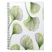 Carnet Pétales verts (Devant)