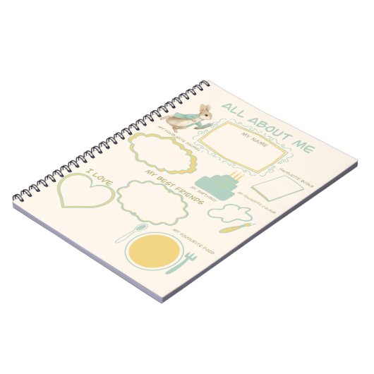 Carnet Peter Rabbit Anniversaire de enfant&Game (Côté gauche)