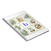 Carnet PETER RABBIT personnalisé avec lettre H (Côté Droit)