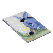 Carnet Petit âne et marguerite - mignonne (Côté Droit)