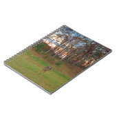 Carnet Petit cerf et coucher de soleil rose (Côté gauche)