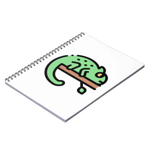 Carnet Petit Chameleon (Côté gauche)