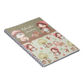 Carnet Petit Chaperon Rouge Conte de Fées Fantaisiste (Côté Droit)