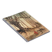 Carnet Petit Chaperon Rouge effrayant (Côté Droit)