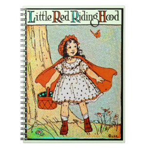 Carnet Petit Chaperon Rouge Vintage Mignon