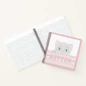 Carnet Petit chaton (Intérieur)