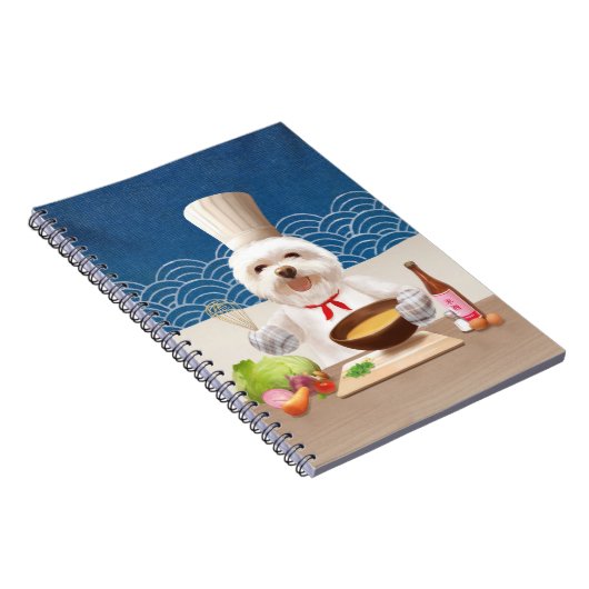 Carnet Petit Chien Chef (Côté Droit)