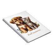 Carnet Petit chiot/chaton (Côté Droit)