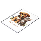 Carnet Petit chiot/chaton (Côté gauche)