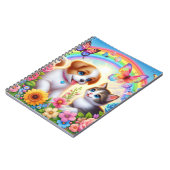 Carnet Petit chiot/chiot/chaton (Côté gauche)