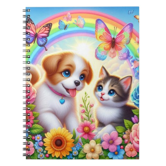 Carnet Petit chiot/chiot/chaton (Devant)