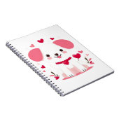 Carnet Petit chiot de la Saint-Valentin (Côté Droit)