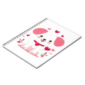 Carnet Petit chiot de la Saint-Valentin (Côté gauche)