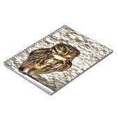 Carnet Petit Chouette Brown Portrait Artistique (Côté gauche)