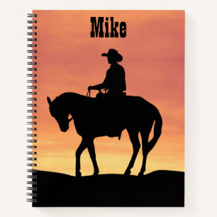 Carnet Petit cow-boy Sunset