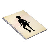 Carnet Petit Danseur Cutest Mellow jaune (Côté Droit)