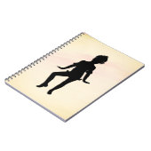 Carnet Petit Danseur Cutest Mellow jaune (Côté gauche)