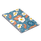 Carnet Petit déjeuner Motif (Côté Droit)