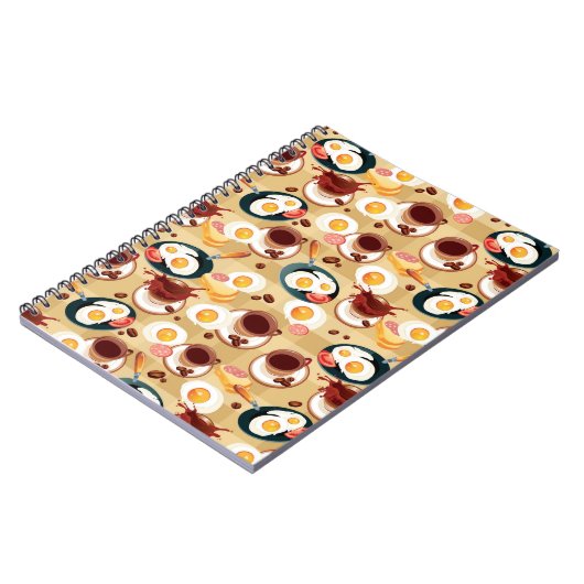 Carnet Petit déjeuner Motif 3 (Côté gauche)