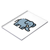 Carnet Petit éléphant (Côté gauche)
