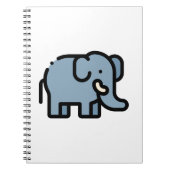 Carnet Petit éléphant (Devant)