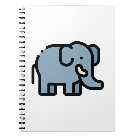 Carnet Petit éléphant (Devant)