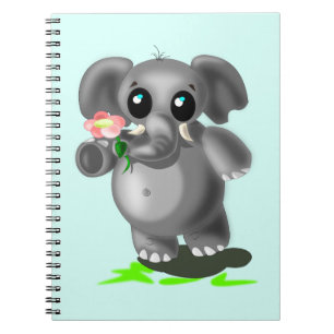 Carnet Petit Éléphant mignon