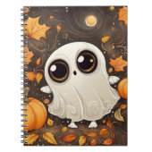 Carnet Petit fantôme d'Halloween (Devant)