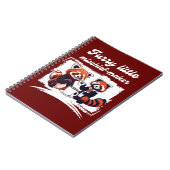 Carnet Petit fauteur de fureur Red Panda & Coffee (Côté gauche)
