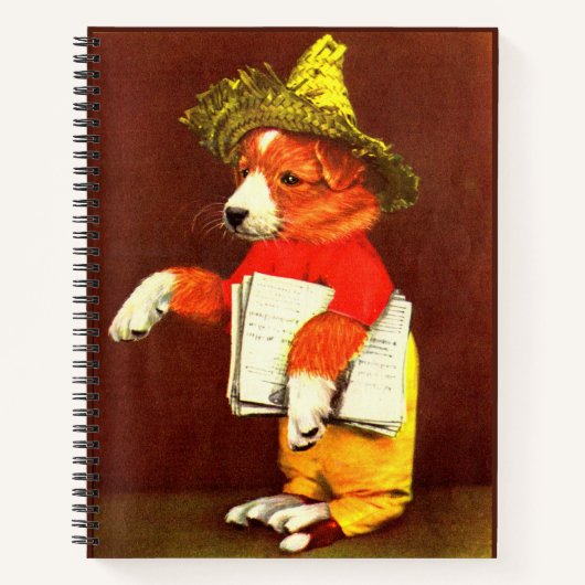 Carnet petit garçon de poche mignon (Devant)