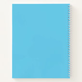 Carnet Petit garçon pirate avec trésor et perroquet (Dos)