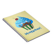 Carnet Petit gâteau Mustached doux (Côté Droit)