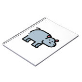 Carnet Petit Hippopotame (Côté gauche)