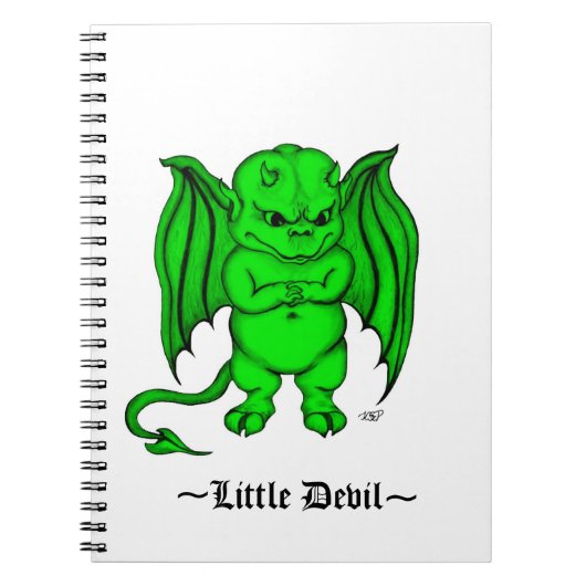 Carnet Petit méchant diable (Devant)