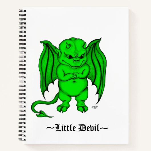 Carnet Petit méchant diable (Devant)