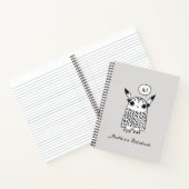 Carnet Petit monstre mignon (Intérieur)