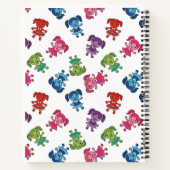 Carnet Petit motif de fille mignonne (Dos)