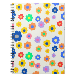 Carnet Petit Motif indépendant coloré Y2K
