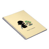 Carnet Petit Ninja Waters Bonsai Tree Nom personnalisé (Côté Droit)