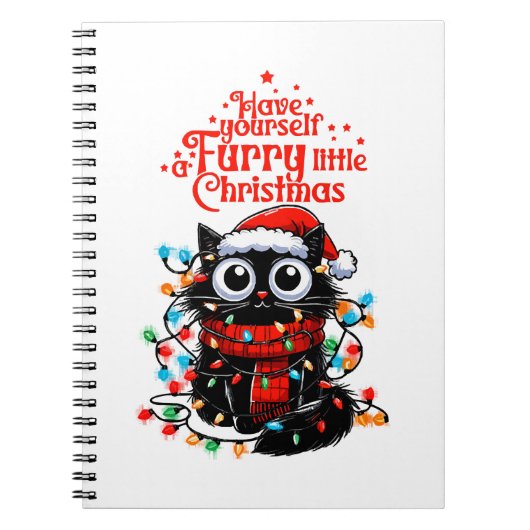 Carnet Petit Noël Furry (Devant)