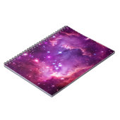 Carnet Petit Nuage de Magellan teinté de pourpre (Côté gauche)