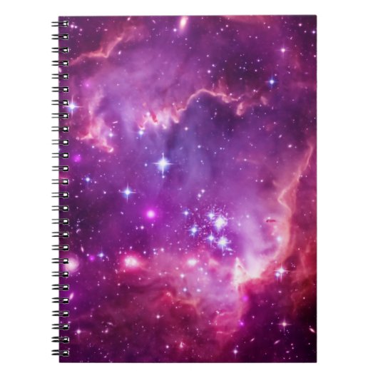 Carnet Petit Nuage de Magellan teinté de pourpre (Devant)