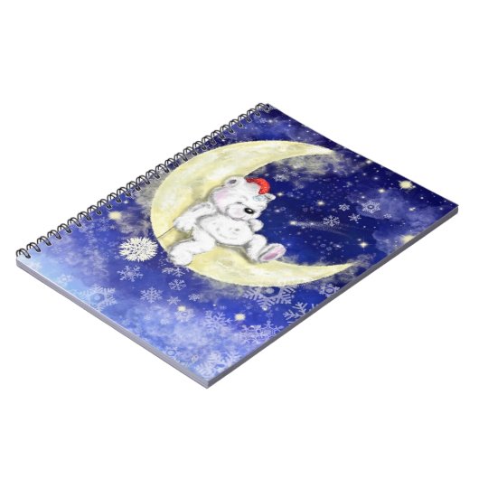 Carnet Petit Ours Doux Rêveur (Côté gauche)