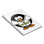Carnet Petit pingouin animated mignon de judo (Côté Droit)