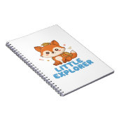 Carnet Petit Renard Mignon Explorateur (Côté Droit)
